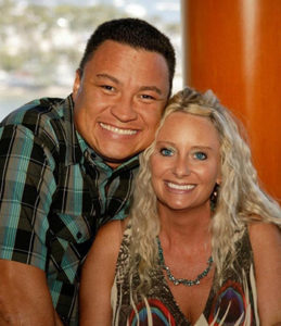 Phillip Trujillo with wife