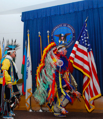 Celebrates Native American heritage