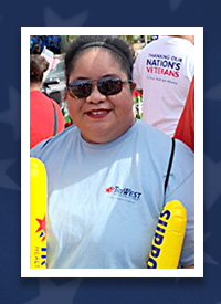 Angela Tatupu-Matavao during parade