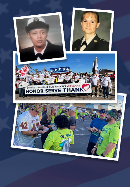 Collage of Memorial Day Pictures.