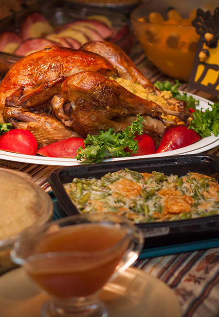 Thanksgiving Day dinner.