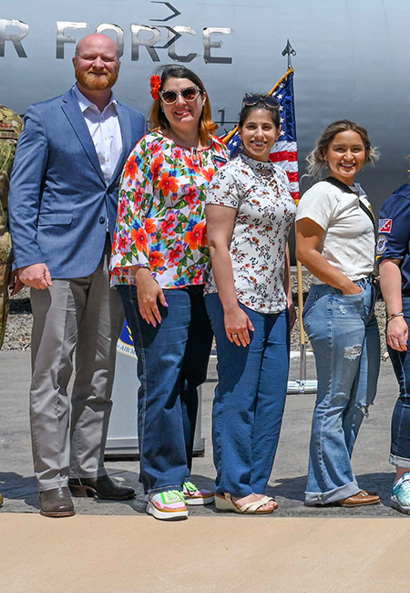 Military spouses on Military Spouse Appreciation Day