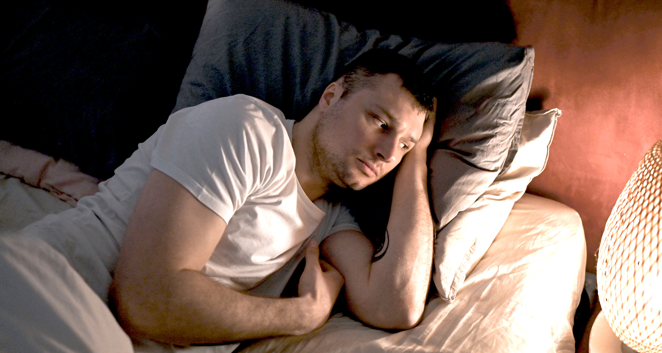 A Service member finds it difficult to rest because of stress.