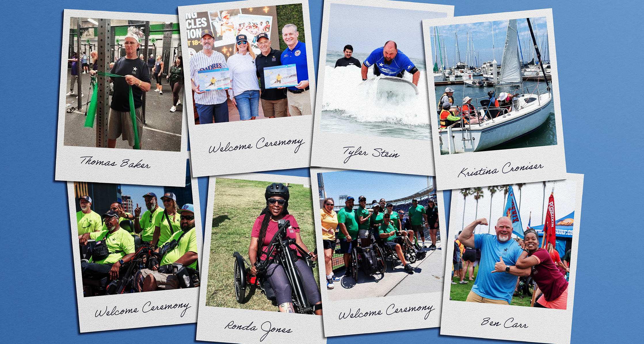 Adaptive Sports Event collage