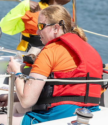 Kristina Croniser, sailing