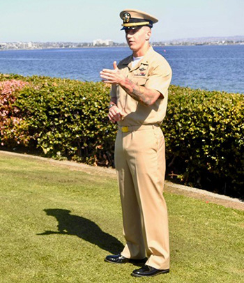 Tanner Courtney, U.S. Navy Veteran, Chaplain Candidate