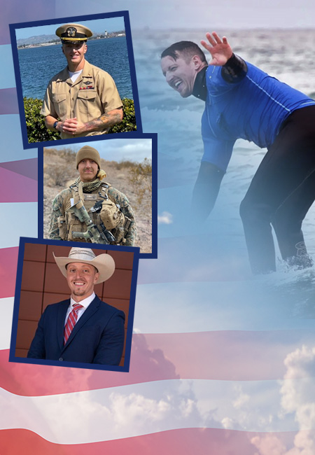 Tanner Courtney, U.S. Navy Veteran