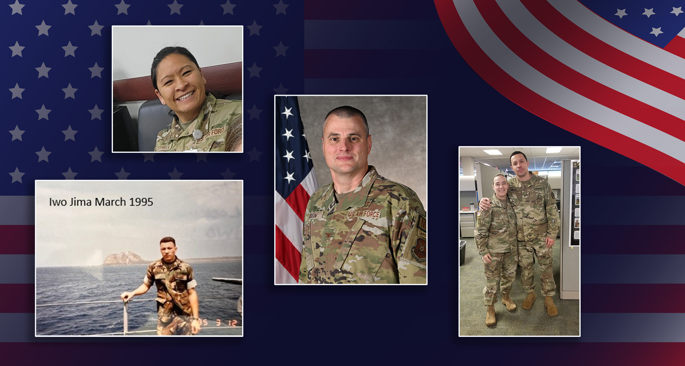 Unified by Service Veterans Day Collage