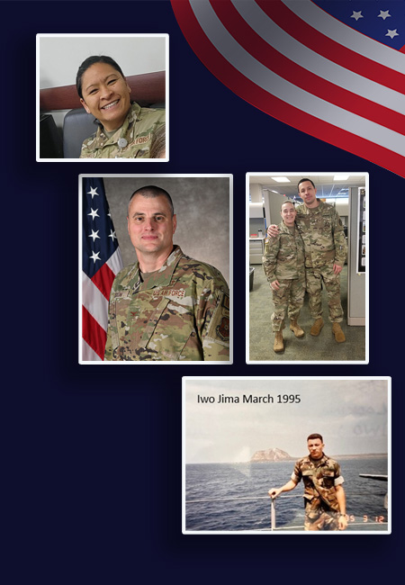 Unified by Service Veterans Day Collage