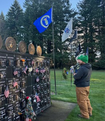Wreaths across America memorial