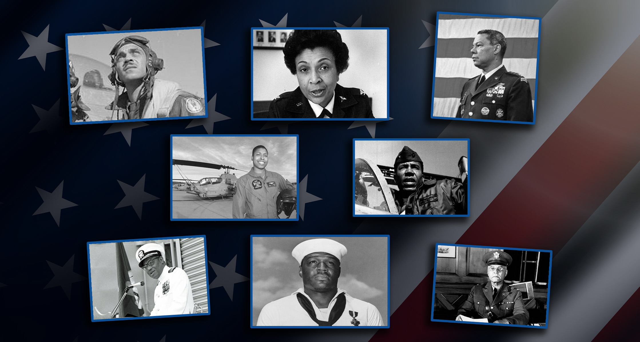 Honoring Courageous Firsts 100th Black History Month collage