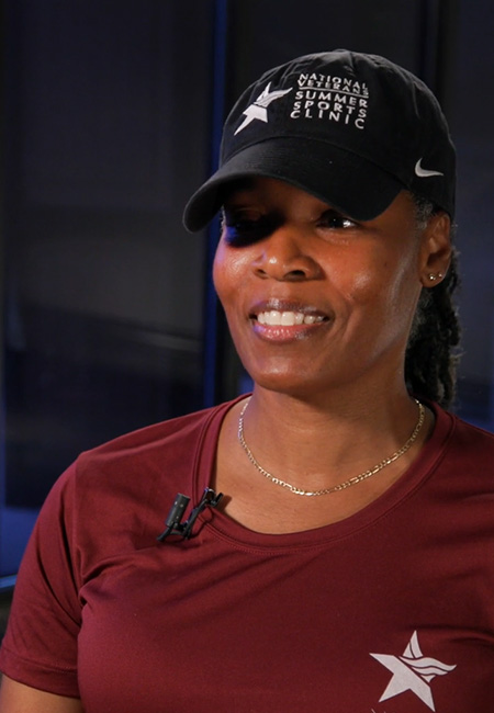 Alisa Allen, retired U.S. Army Reserves